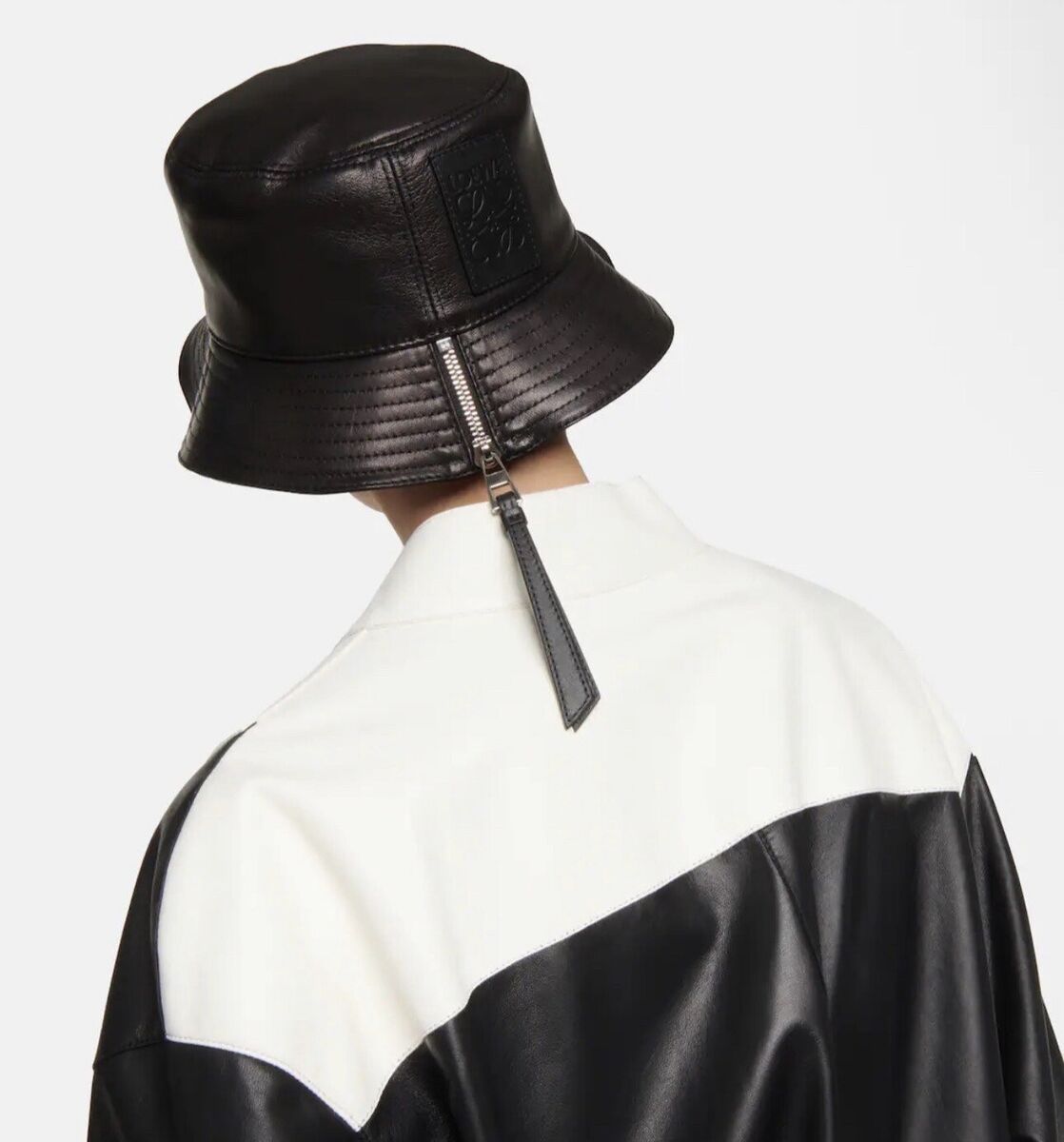 LOEWE Black Leather Bucket Hat | eBay LOEWE Black Leather Bucket Hat | eBay