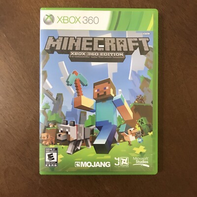 2013 Minecraft Microsoft Xbox 360 Edition, No Manual