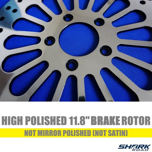 2PCS 11.8" Front Brake Rotors Super Spoke SS Disc For Harley Touring 2008-2013 - Bild 7 von 10