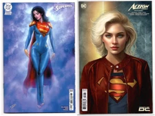 Superman #23 Szerdy 2025 & Action Comics #1058 SUPERGIRL 2023 Cohen SET Lot