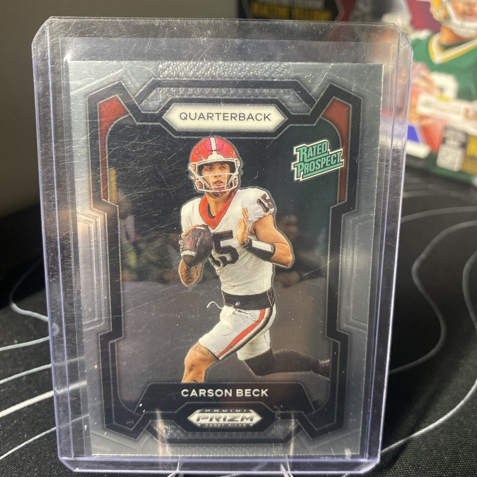 2024 Panini Prizm Draft Picks - Rated Prospect Carson Beck #130 (RC)