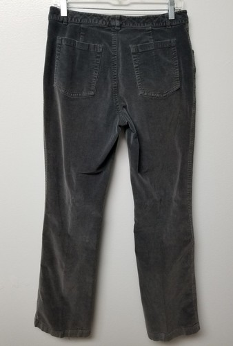 Royal Robbins Gray Corduroy Pants Size 8 Career Office Fashion - Picture 4 of 6