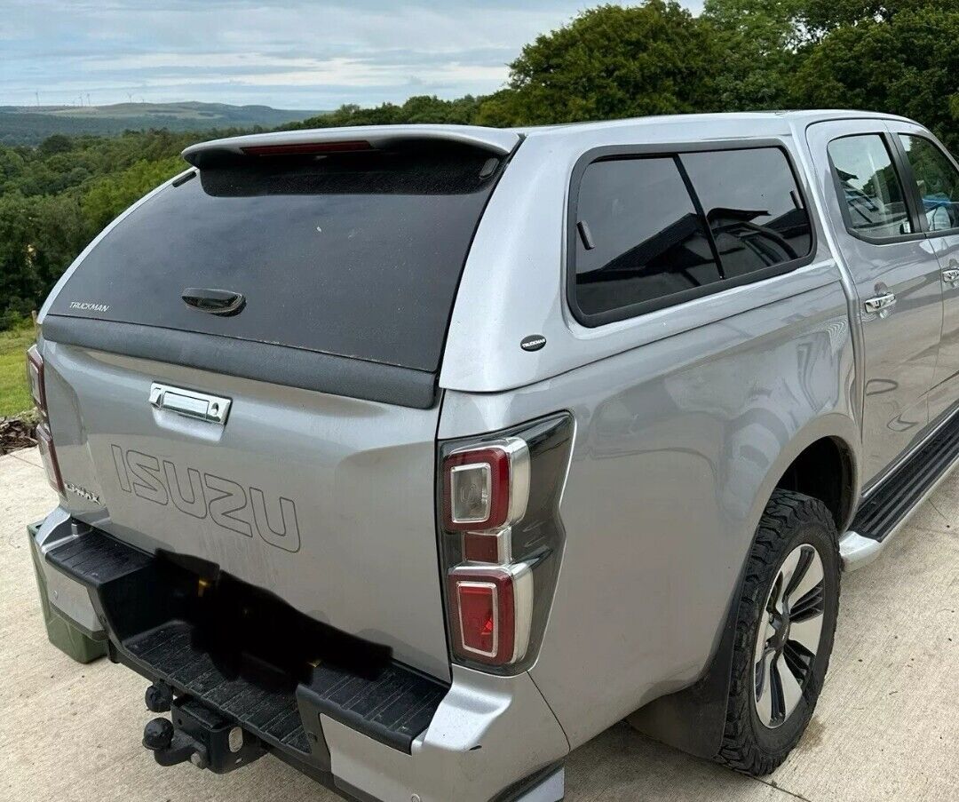 Isuzu D Max 2021-25 Hardtop Truckman Top Canopy Silver Cover