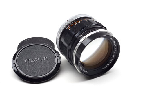 Canon 85mm f1.8 FL Lens With Caps and Hood