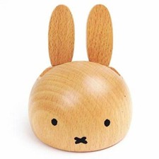 Miffy Wooden Smartphone Stand Natural Wood Brown Original Box Nichigan Japan