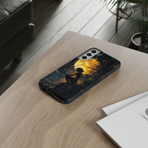 Aztec Girl Hunter Bow Arrow - Phone Ink Case for iPhone, Galaxy, Pixel - Picture 257 of 281