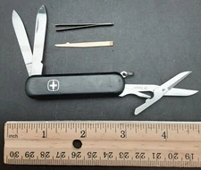 65mm Black WENGER Esquire Eddie Bauer Swiss Army Knife
