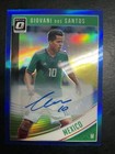 2018-19 Optic Giovani Dos Santos Autograph Blue Prizm Auto Mexico 10/99 Jer# 1/1