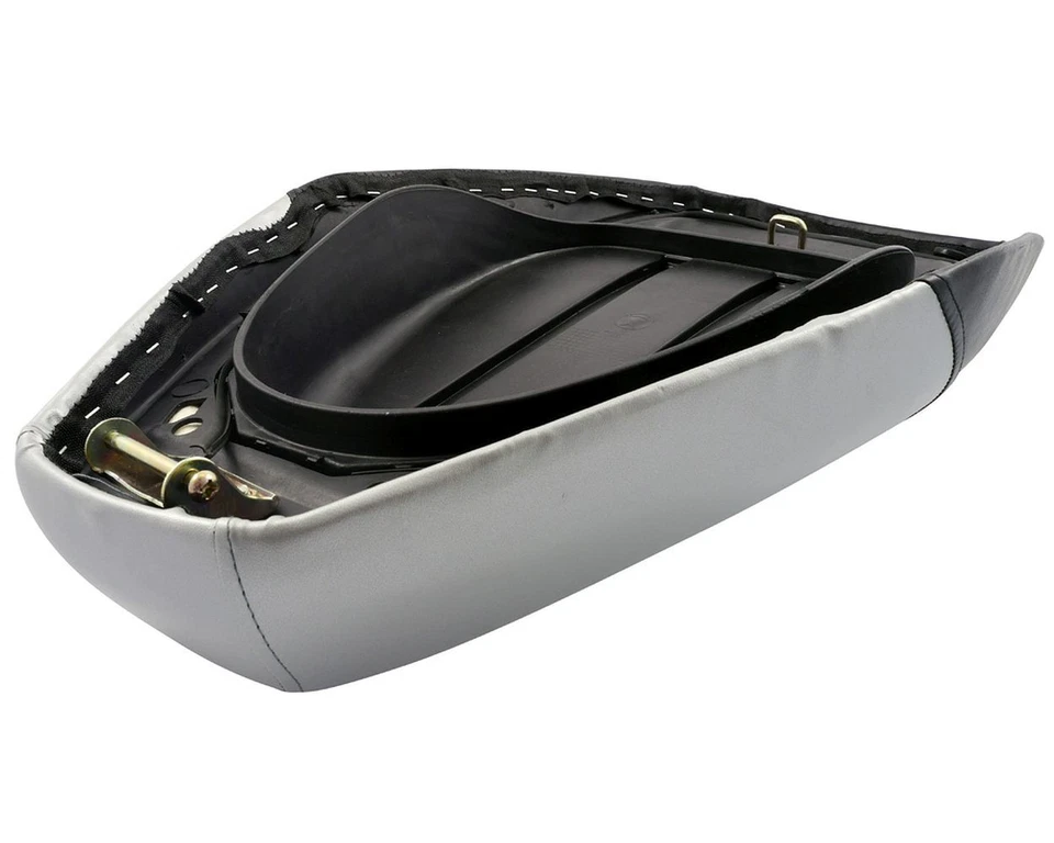 Sitzbank schwarz silber Rivello Baotian BT49QT-9S1 4T AC, Zhongshen ZS50QT-4 4T - Bild 3 von 4