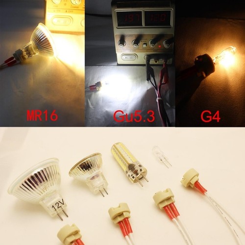 MR16 MR11 Light Socket G4 GU5.3 Ceramic Base Halogen LED Bulb Holder 10Pcs - Picture 13 of 13