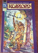 Warlord - Issue #1 - 1992 - DC Comics - SLEEVE AND BACKER BOARD INCLUDED