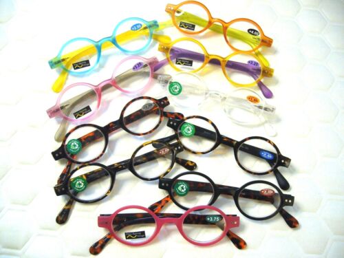 Women's Reading Glasses 1.25 ~ 4.00 Classic John Lennon Oval Men's Readers R306S - Picture 6 of 30