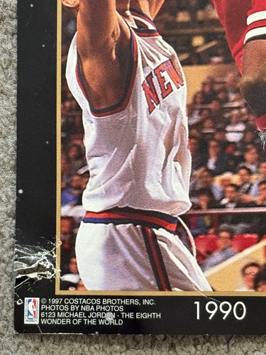 1997 Michael Jordan 8th Wonder Of The World Chicago Bulls Poster Costacos 35x23 - Bild 6 von 16