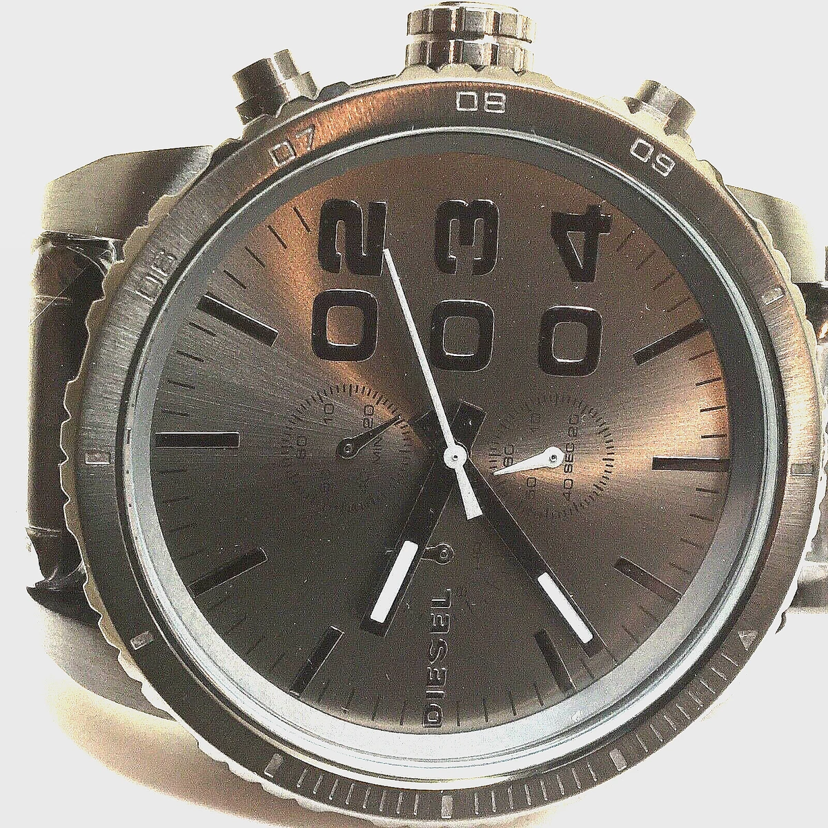 Diesel Orologio Cronografo Uomo in Acciaio Inox Italia