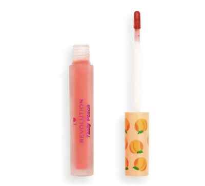 I Heart Revolution Tasty Peach SOFT Liquid Lipstick FULLSIZE - Nectarine -SEALED