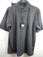 NWT PEBBLE BEACH Men's Golf Polo Shirt Size Large Grey Color Athletic