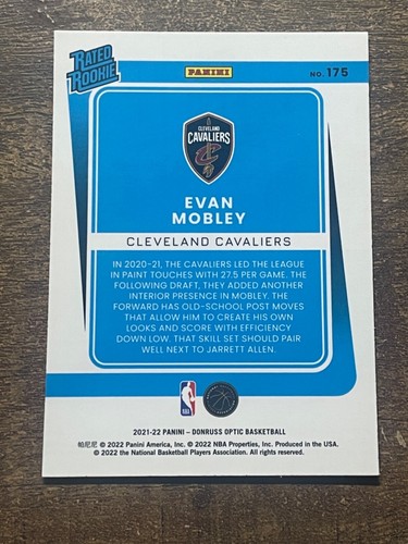 2021-22 DONRUSS OPTIC BASKETBALL - RATED ROOKIES/PRIZMS/BASE/INSERTS - YOU PICK - Picture 44 of 76