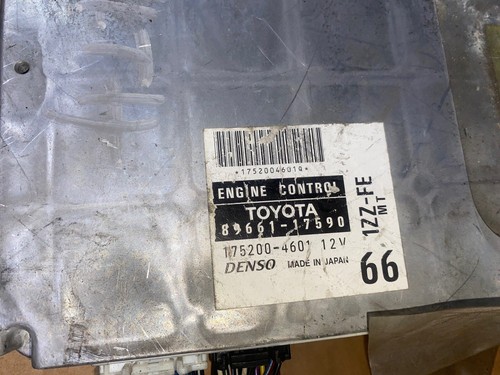 00-05 Toyota Corolla 1ZZ-FE Vvti RHD 5SP M/T Wiring Harness And ECU 89661-27590 - Picture 2 of 24