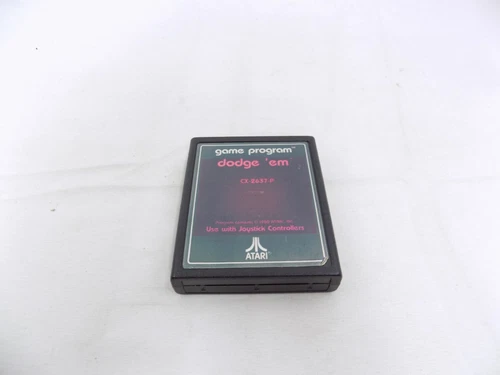 Atari 2600 Dodge 'Em CX 2637 P Game Cartridge /2