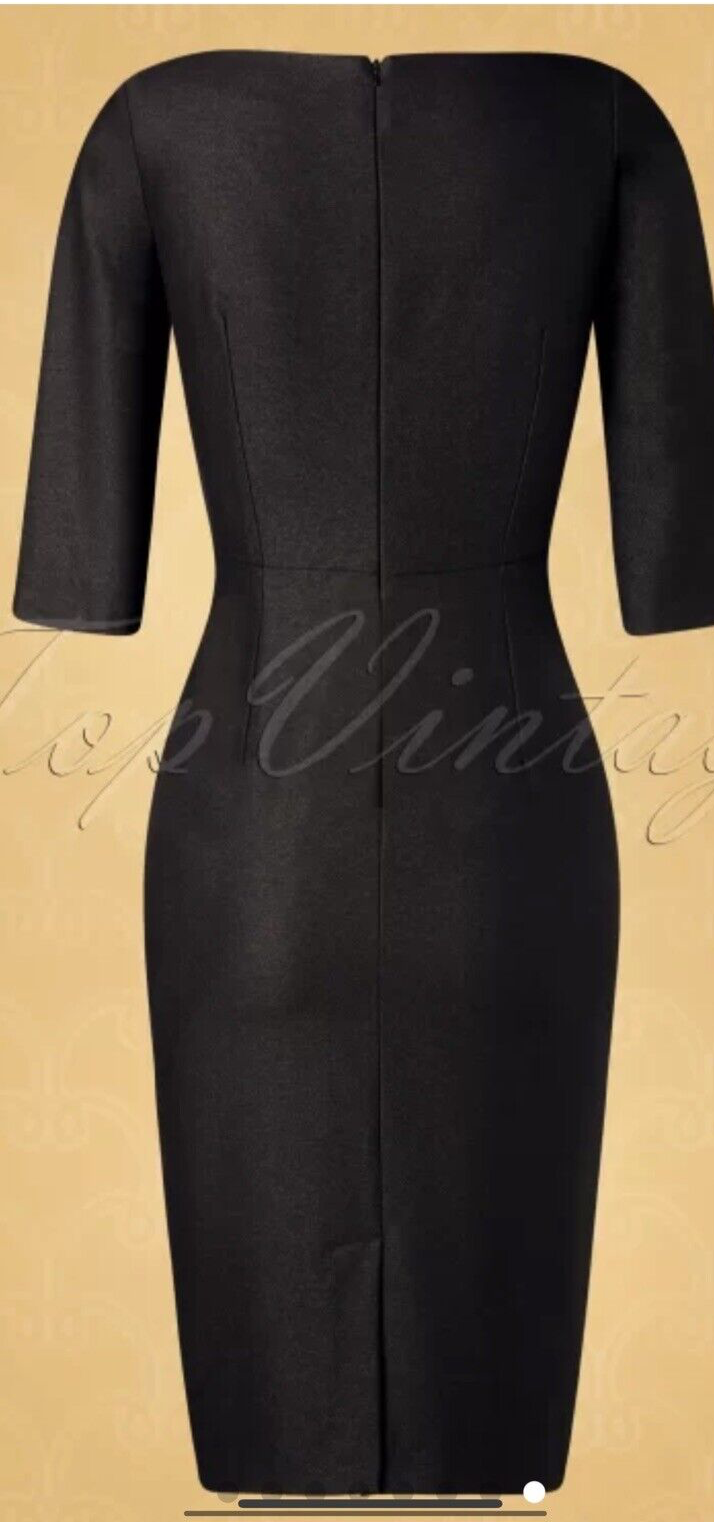 BNWT TOPVINTAGE The Patrizia Wiggle Dress RP£157 Valentines Party