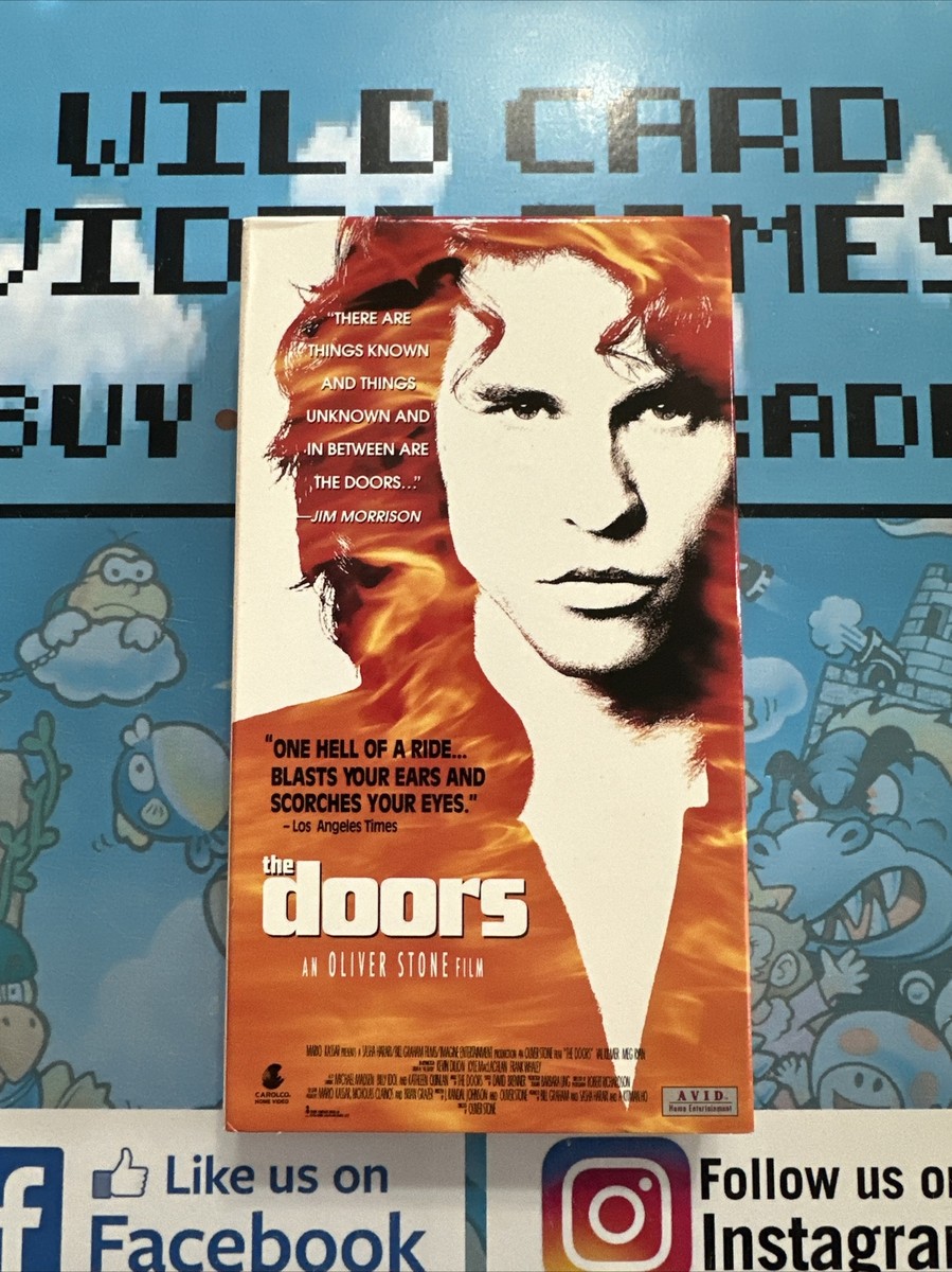 NEW Sealed The Doors 1991 VHS Val Kilmer Oliver Stone Jim Morrison