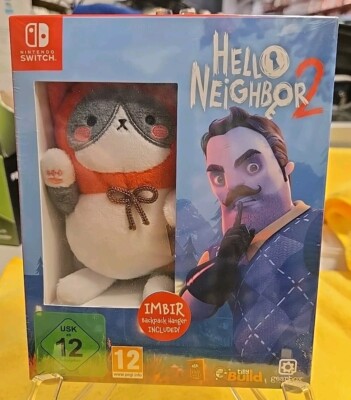 Hello Neighbor 2: Deluxe Edition Switch With Imbir Hanger. Brand New.