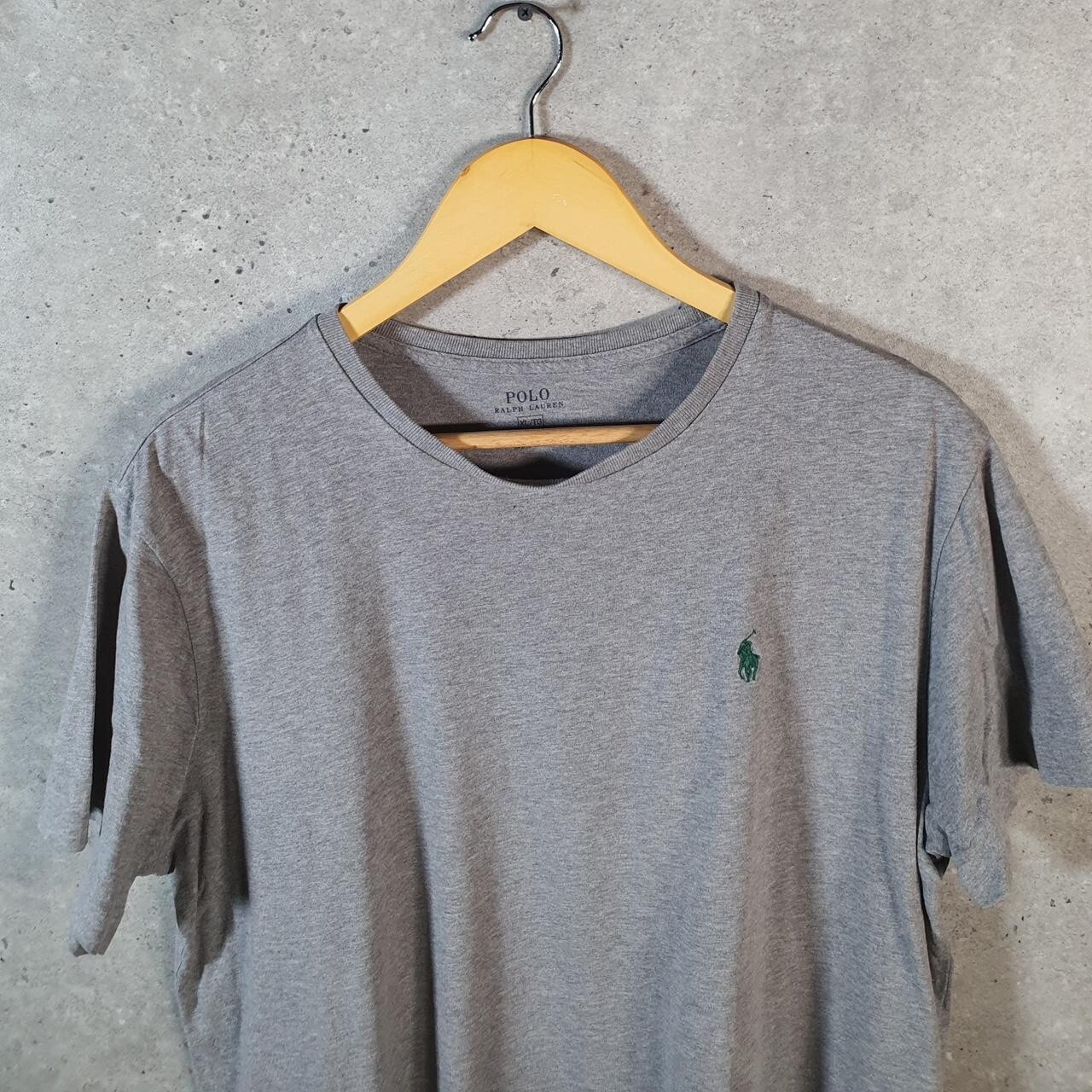 Polo Ralph Lauren vintage uomo XL grigia ricamata pony vestibilità classica