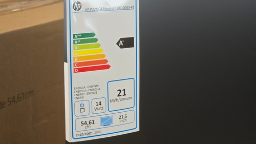 5x NEW HP P22H G4 21.5 54,61cm 1920x1080px IPS FullHD HDMI Displayport 7UZ36AA - Bild 7 von 8