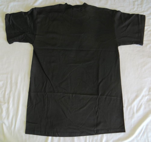 Vintage 1995 Black Elvis Presley Face Shot T-Shirt Made in USA Medium NOS - Bild 3 von 4