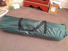 Camping Tent for 3 Persons UNUSED Dark Green with Ground Sheet & Fly Net