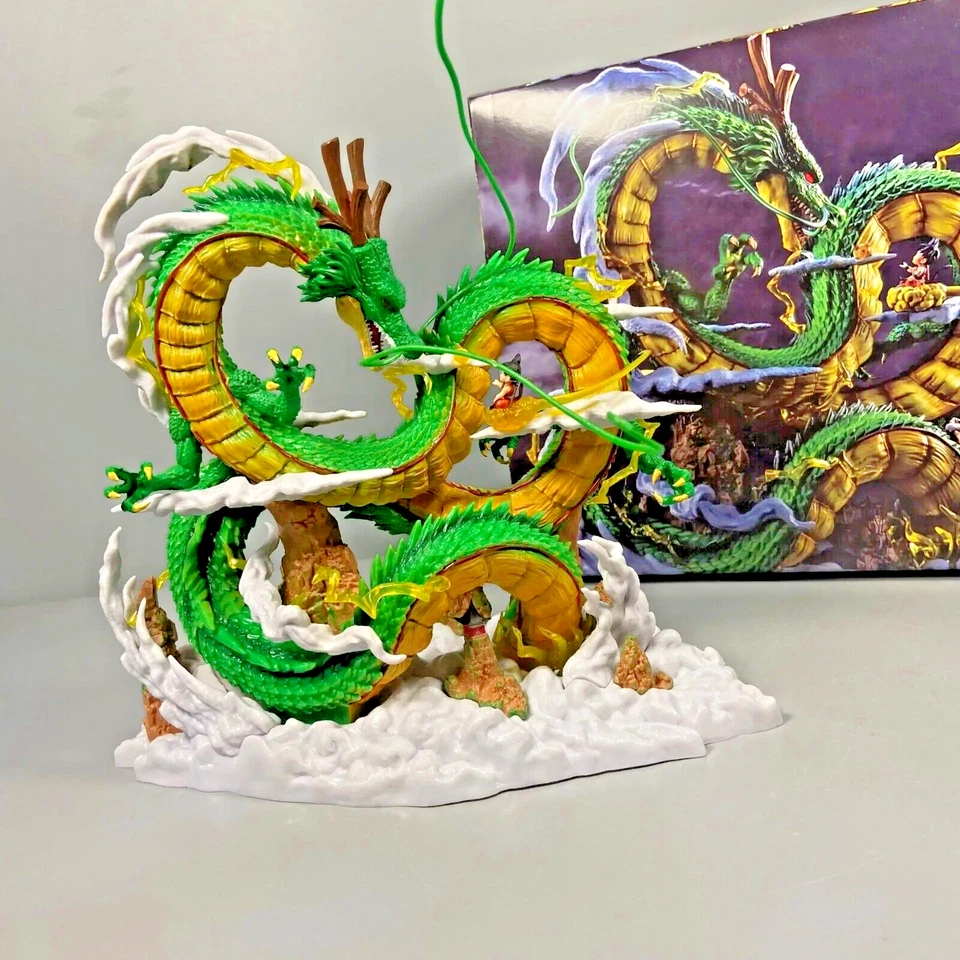 Figura Shenron & Goku Dragon Ball - Modelo Anime, Regalo para Fans y Decoración de Habitación Foto 2 de 4