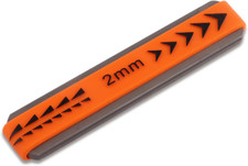 Guitar Fret Crowning Files Dual Sized Compact Fret Dressing File for Standard Gu