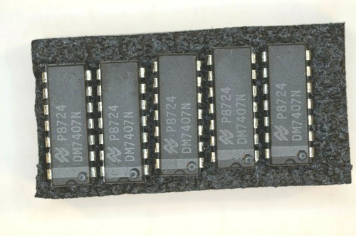 Lot De 5 Circuits Intégrés DM74S74N National Semiconductor – Neuf D'origine, Composant électronique
