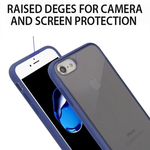 Funda híbrida de goma TPU a prueba de golpes para iPhone XS Max XR X 7 8 6 Plus - Imagen 29 de 60
