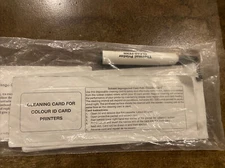 Cleaning Kit for Color ID Card Printer Repair,Pack of 7 & Cleaner Pen