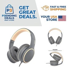 Portable R10 Over-Ear Headphones - Dynamic Audio & Adjustable Headband