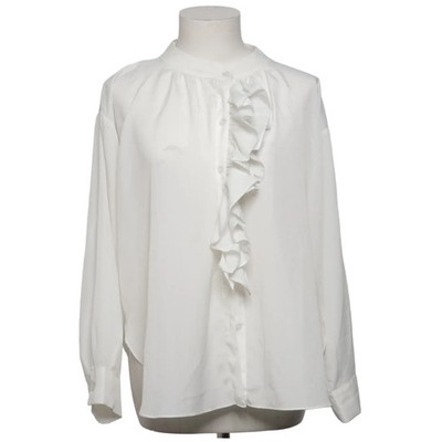 Ellison, Bluse, Größe: S, Weiß, Polyester, Einfarbig, Damen #oQE