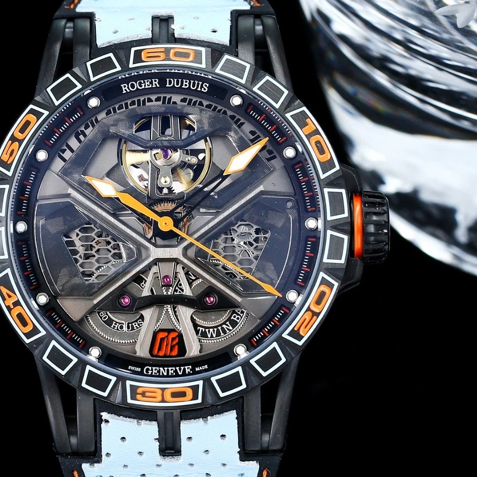 Reloj Hombre ROGER DUBUIS Serie Excalibur Cuerda Automática 46mm Foto 3 de 4