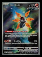 Iron Moth 187/182 Illustration Rare Paradox Rift Pokemon Near Mint