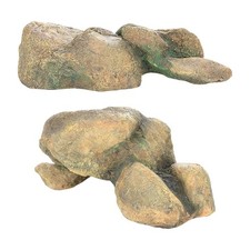 Kunstfelsen Landschaftsdekoration Aus Resin Leicht Und Langlebig für Garten