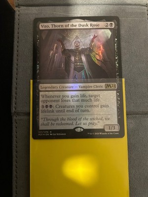 Vito, Thorn of the Dusk Rose Media Promos Foil magic the gathering cards