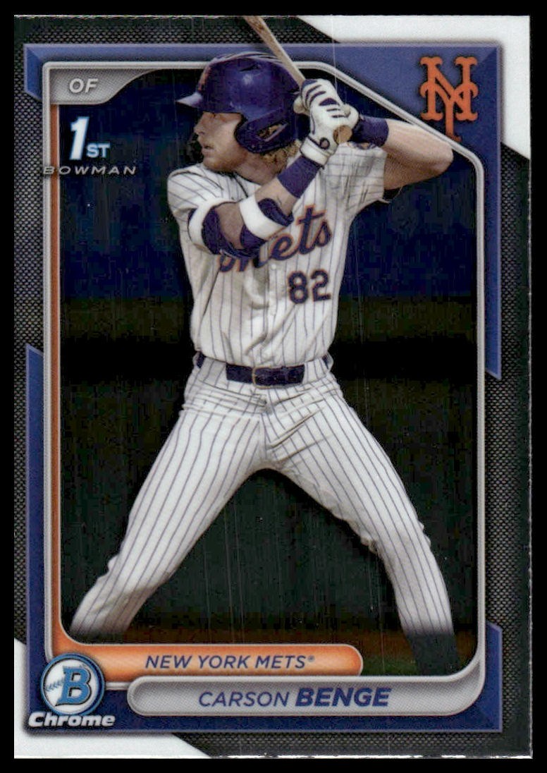 2024 Bowman Draft #BDC-28 Carson Benge Chrome