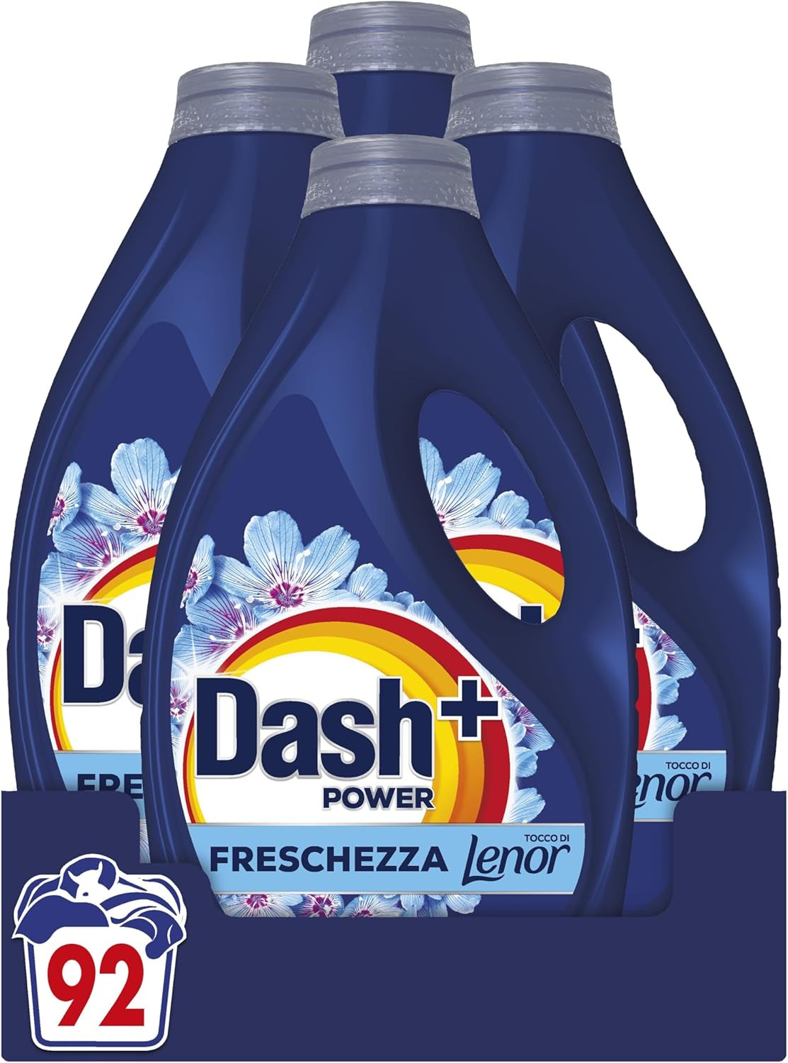 Dash Power Liquido Freschezza Lenor 92 Lavaggi - Bucato Profumato