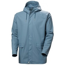 Helly Hansen Moss Rain Coat Large 601 Washed Navy