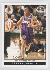 2006 Rittenhouse WNBA Temeka Johnson #96 Rookie RC 0s5
