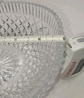 Vintage Mikasa Lead Crystal Basket Acrylic Handle Fruit Candy Decor Basket 9x3 — photo 4