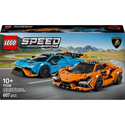 LEGO Speed Champions 77238 Lamborghini Revuelto und Huracan Lego
