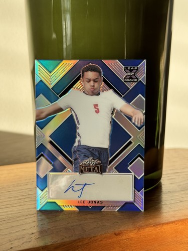 2022 Leaf Metal /25 Lee Jonas RC Rookie Auto Card