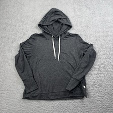 Vuori Pullover Hoodie Sweatshirt Gray Size Small Women s Soft