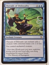 Threads of Disloyalty - Betrayers of Kamigawa - Magic the Gathering MTG Nice!